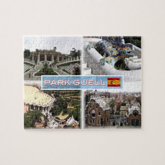 ES - Barcelona - Park Guell Puzzle (Horizontal)