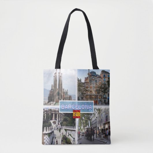 ES Barcelona - Sagrada Familia - Casa Batllo Tasche (Vorderseite)