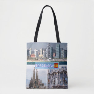 ES Barcelona - Skyline - Skyline - Sagrada Familia Tasche