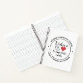 Es bedarf einer maßgeschneiderten Bewertung der He Notizblock (Innenseite)