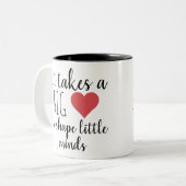 Es bedarf einer maßgeschneiderten Bewertung der He Zweifarbige Tasse (Vorderseite Links)