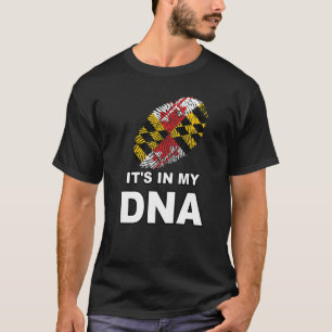 Es befindet sich in meinem DNA Fingerprint Marylan T-Shirt