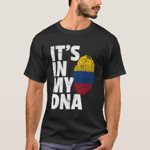 Es befindet sich in meinem DNS kolumbianischen Fla T-Shirt