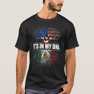 Es befindet sich in meiner DNA, mexikanisch, US-Ba T-Shirt