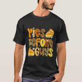 Es Before Guys Funny Thanksgiving Retro Fall Quote T-Shirt (Vorderseite)