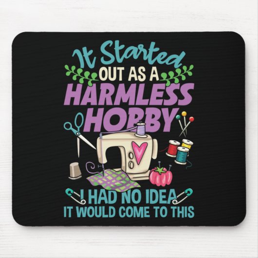 Es begann als harmloser Hobby Mousepad (Vorne)