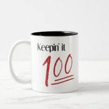 Es behalten Tasse 100