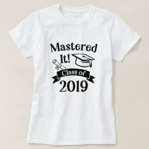 Es beherrscht Klasse Uni-graduierten Geschenks T-Shirt