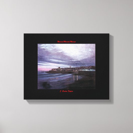 Es bemannt/bemannt/bemannt leinwanddruck (Vorderseite)