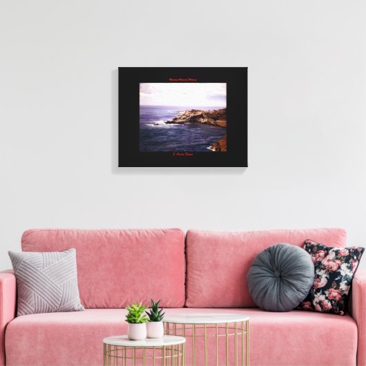 Es bemannt/bemannt/bemannt leinwanddruck (Insitu (Wohnzimmer))