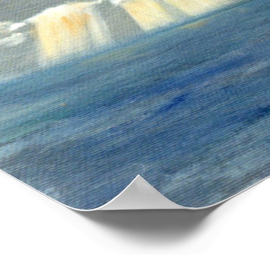 Es bemannt/bemannt/bemannt poster (Ecke)