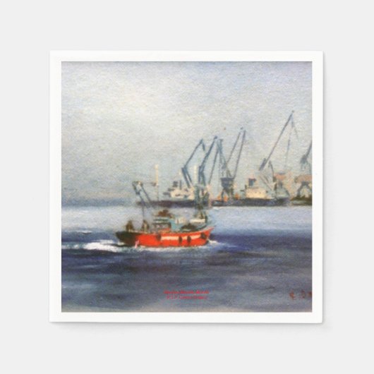 Es bemannt/bemannt/bemannt serviette (Vorderseite)