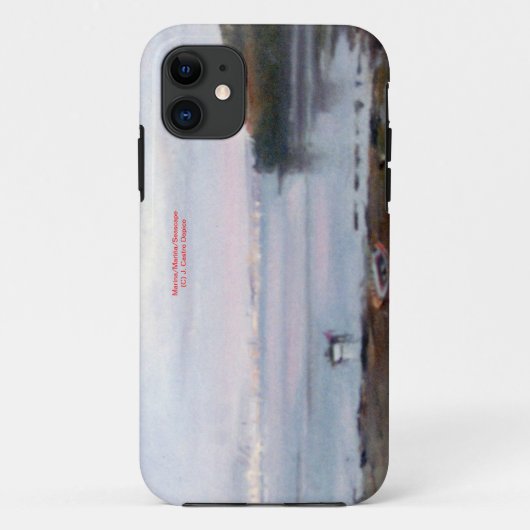 Es bemannt/bemannt/Seascape Case-Mate iPhone Hülle (Rückseite)