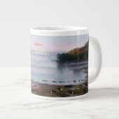 Es bemannt/bemannt/Seascape Jumbo-Tasse (Vorderseite Rechts)