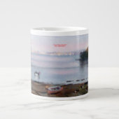 Es bemannt/bemannt/Seascape Jumbo-Tasse (Vorderseite)