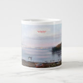 Es bemannt/bemannt/Seascape Jumbo-Tasse (Vorderseite)