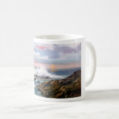 Es bemannt/bemannt/Seascape Kaffeetasse (VorderseiteRechts)