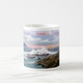 Es bemannt/bemannt/Seascape Kaffeetasse (Mittel)