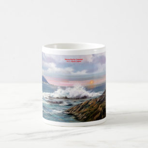 Es bemannt/bemannt/Seascape Kaffeetasse