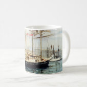 Es bemannt/bemannt/Seascape Kaffeetasse (VorderseiteRechts)