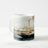Es bemannt/bemannt/Seascape Kaffeetasse (Vorderseite Links)