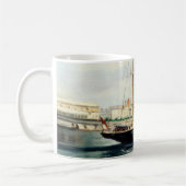 Es bemannt/bemannt/Seascape Kaffeetasse (Links)