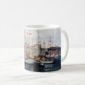Es bemannt/bemannt/Seascape Kaffeetasse (VorderseiteRechts)