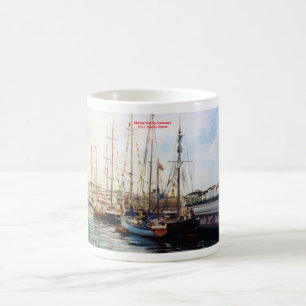 Es bemannt/bemannt/Seascape Kaffeetasse