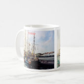 Es bemannt/bemannt/Seascape Kaffeetasse (Vorderseite Links)
