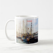 Es bemannt/bemannt/Seascape Kaffeetasse (Links)