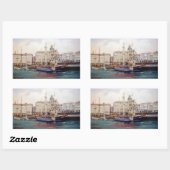 Es bemannt/bemannt/Seascape Rechteckiger Aufkleber (Blatt)