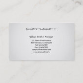 ES Berater - Visitenkarten Visitenkarte (Rückseite)