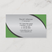 ES Berater - Visitenkarten Visitenkarte (Rückseite)