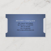 ES Berater - Visitenkarten Visitenkarte (Rückseite)