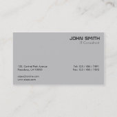 ES Berater - Visitenkarten Visitenkarte (Rückseite)