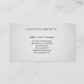 ES Berater - Visitenkarten Visitenkarte (Rückseite)