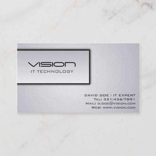 ES Berater - Visitenkarten Visitenkarte (Vorderseite)