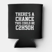 Es besteht die Möglichkeit, dass dies C2H5OH sein Dosenkühler (Vorderseite)