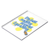 Es bilden, wie ich entlang gehe notizblock (Linke Seite)