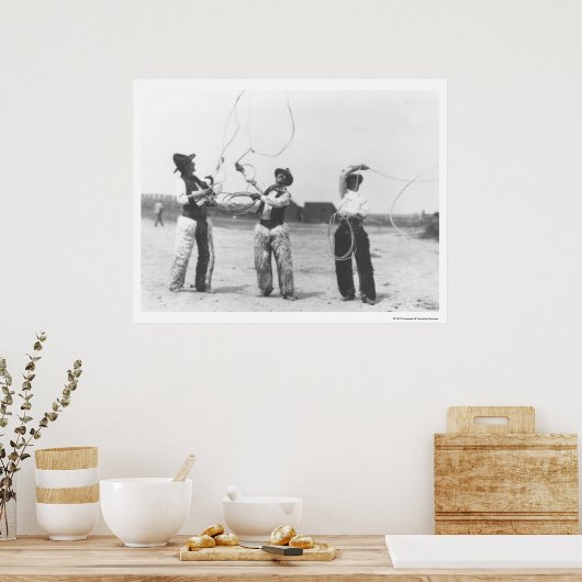 Es bleiben drei Männer. Poster (Küche)