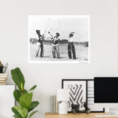 Es bleiben drei Männer. Poster (Heimbüro)