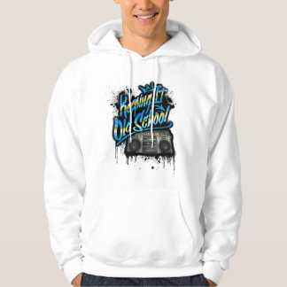 Es bleibt altmodisch - Old School Boombox 80er Hoodie