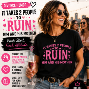 Es braucht 2 Personen, um ihn und seine Mutter zu  T-Shirt