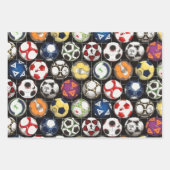 Es braucht Bälle, um Fußball zu spielen Geschenkpapier Set (Vorderseite)