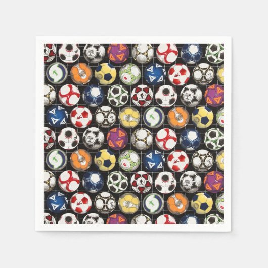 Es braucht Bälle, um Fußball zu spielen Serviette (Vorderseite)