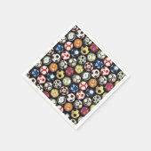 Es braucht Bälle, um Fußball zu spielen Serviette (Ecke)