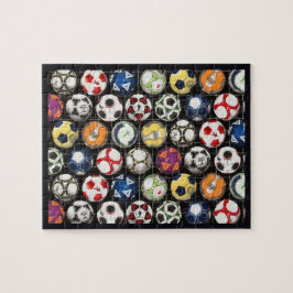Es braucht Balls, um Fußball zu spielen Puzzle