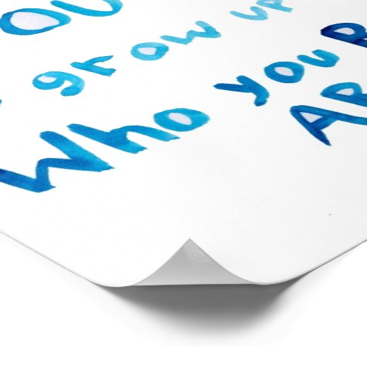 Es braucht Courage e. e. cummings Art Poster Print (Ecke)