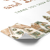 Es braucht ein Baby-Duschgeschenk und Bücher Poster (Ecke)