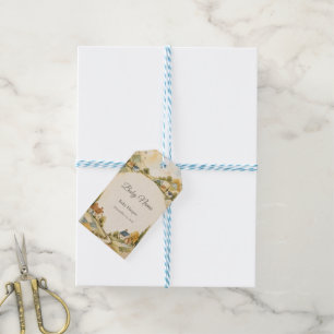 Es braucht ein Dorf Baby Shower Geschenk-Anhänger Geschenkanhänger